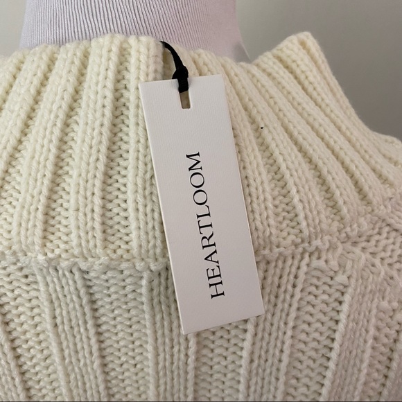 NWT Heartloom Eryn Knit Ivory Sweater Revolve - Picture 9 of 11